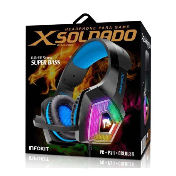 Headset Gamer XSoldado GH-X2000 - Imagem 4