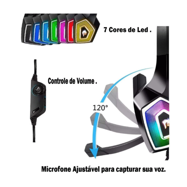 Headset Gamer XSoldado GH-X2000 - Imagem 3